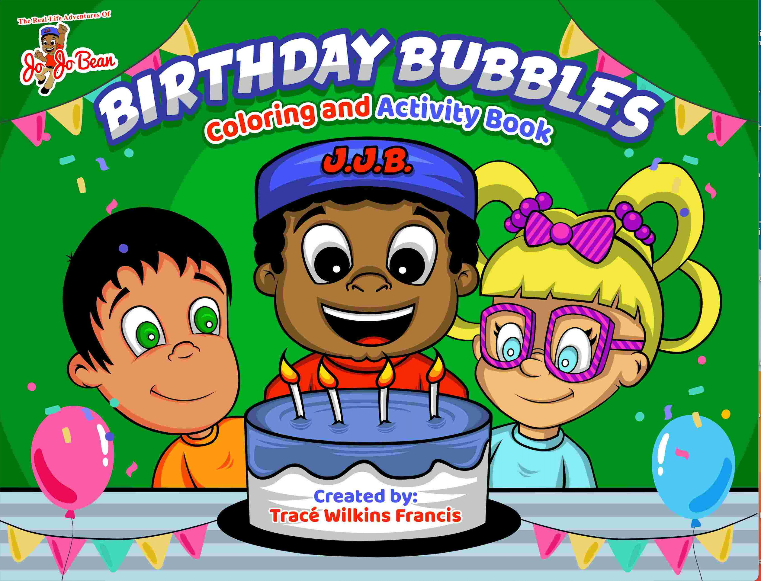 Birthday Bubbles Coloring and Activity Book