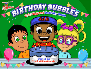 Birthday Bubbles Coloring and Activity Book